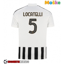 Moške Nogometnih dresov Juventus Manuel Locatelli #5 Domači 2026-27 Kratki rokavi